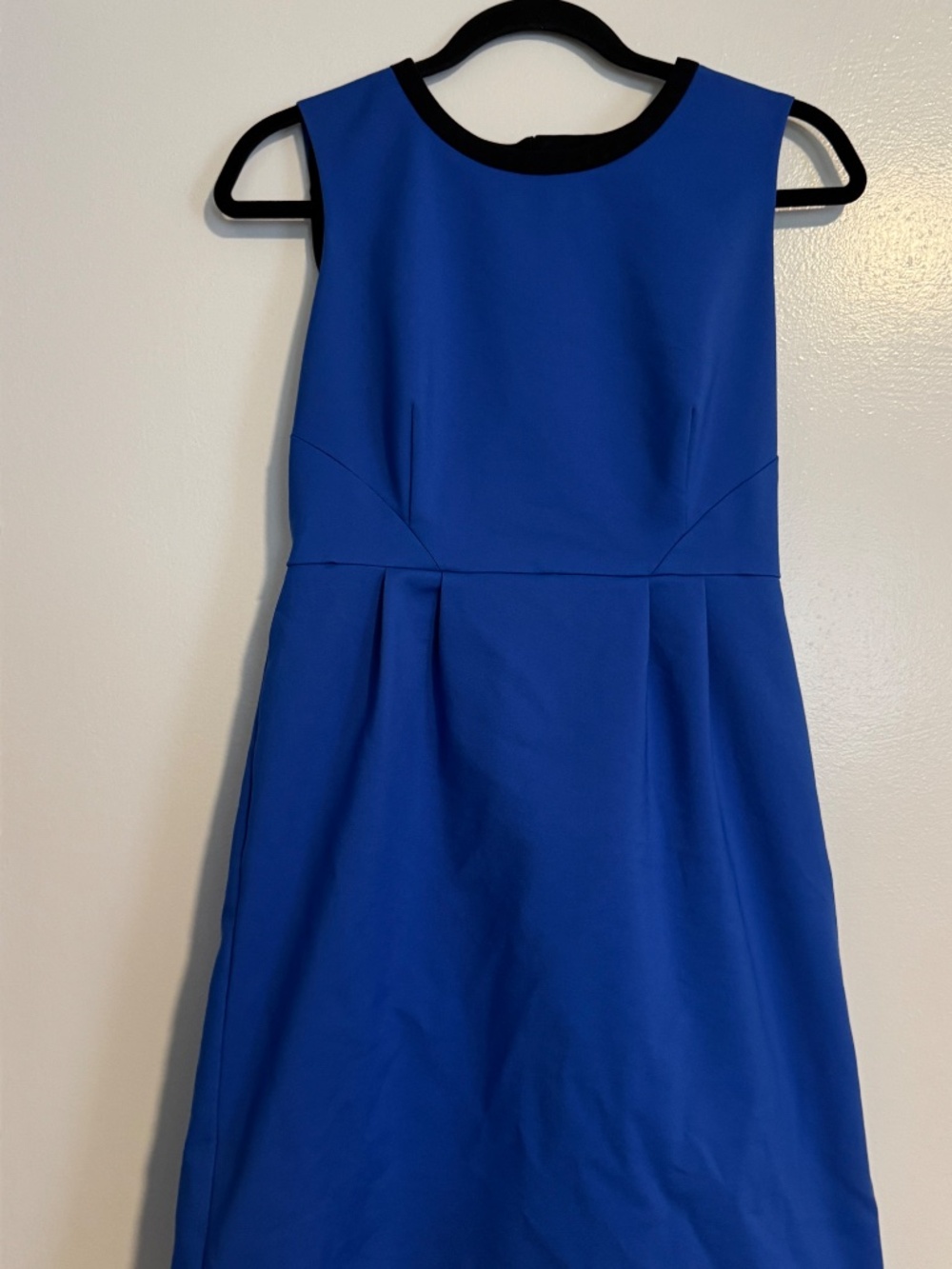 Kate Spade Arie Sleeveless Cobalt Blue Fit and Flare Career Dress, Size 6